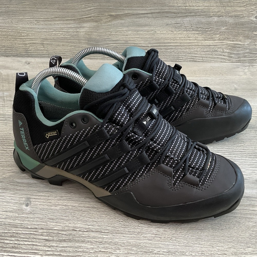 Adidas Womens Terrex Scope Stealth Black Grey GTX Hiking Sneakers BB5450 Size 8